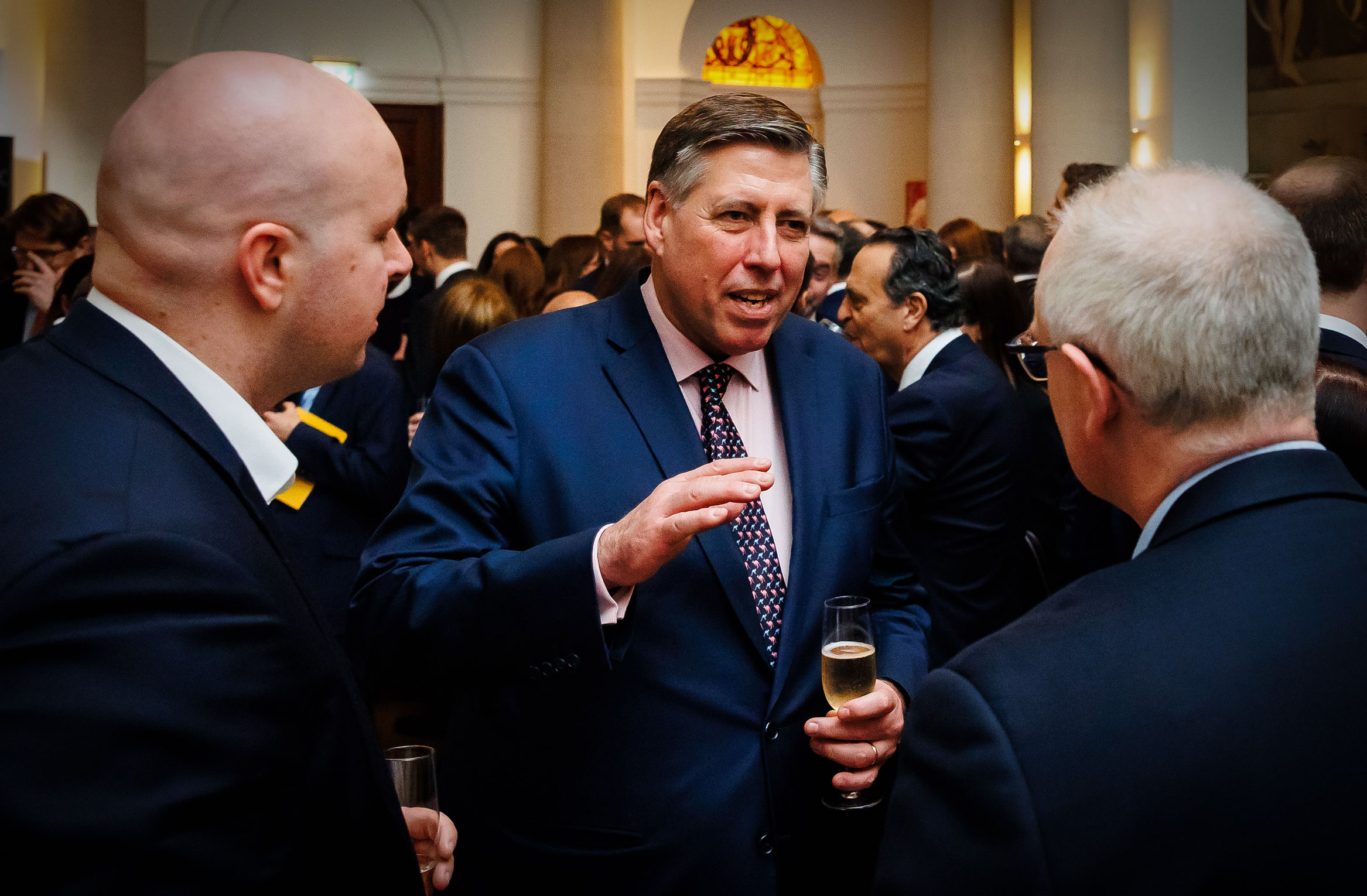 Networking at the Citywealth WP club for wealth managers and private client intermediaries