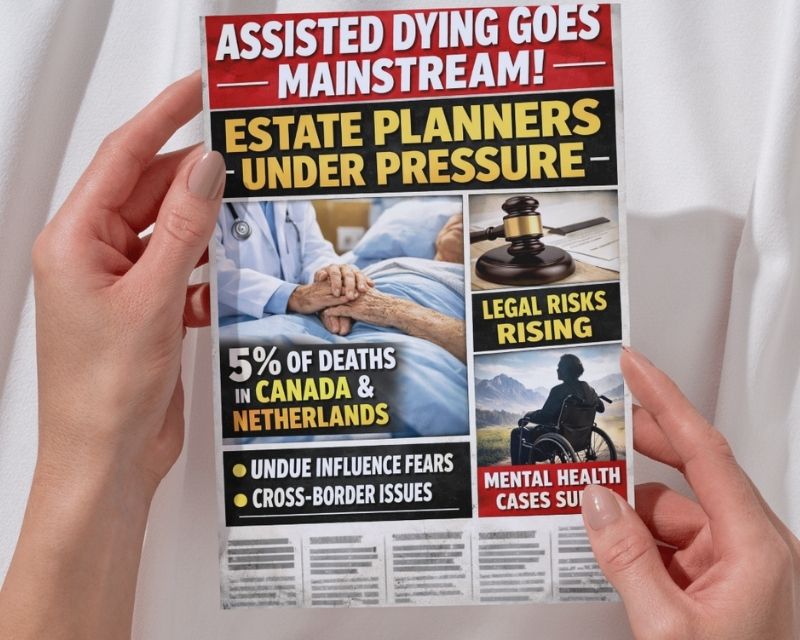 Picture of newspaper in the hands