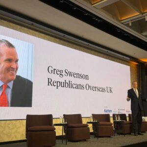 Picture of Keynote Speaker – Greg Swenson – Chairman of Republicans Overseas UK