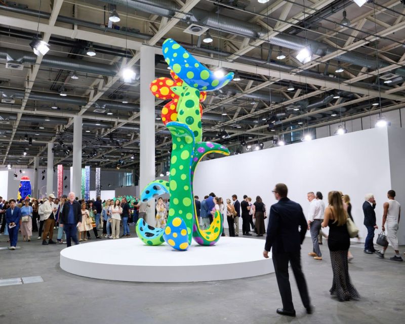 Peter Goddard Picture of Unlimited, Yayoi Kusama, David Zwirner, Courtesy of Art Basel