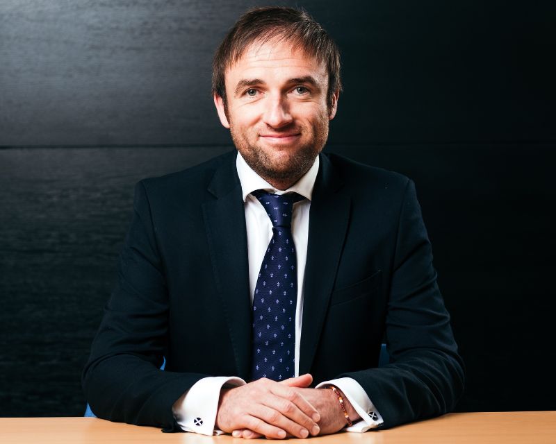Peter Goddard Picture of Alastair Gallichan, Standard Bank Jersey