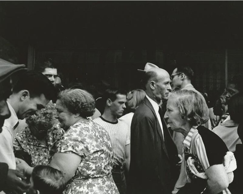 Robert Frank, Canal Street – New Orleans, 1955, from The Americans, 1958. Courtesy: © The June Leaf and Robert Frank Foundation