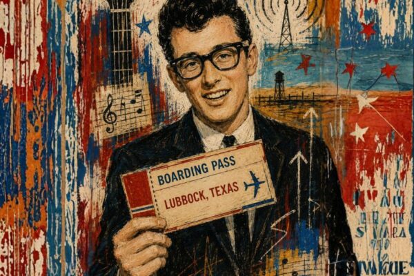 Picture of man with boarding pass in the hand.