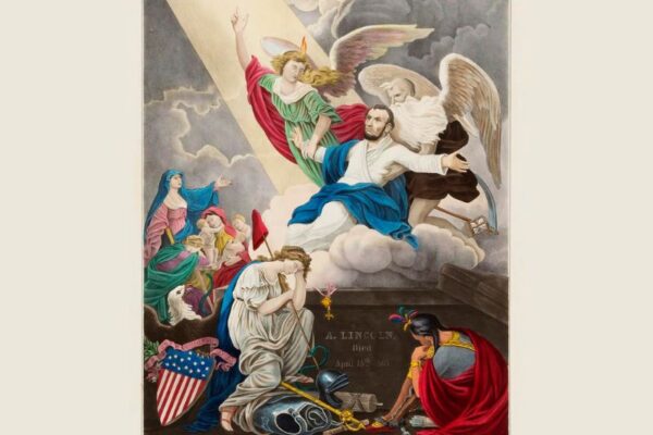 Picture of In Memory of Abraham Lincoln: Smithsonian American Art Museum, Museum purchase. Artist. D. Wiest.
