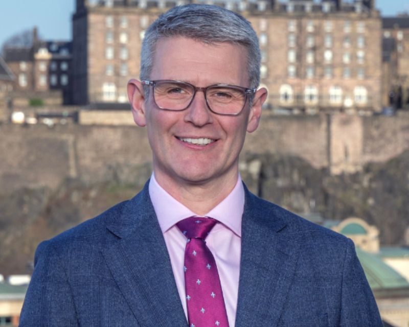 Peter Goddard Picture of Alisdair Dewar, RBC Brewin Dolphin Edinburgh