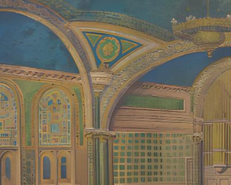 Peter Goddard picture of interiors from the studios of the visionary American artist Louis Comfort Tiffany, hallmarks of the Gilded Age, began as drawings created by the many talented designers in Tiffany’s studios.
